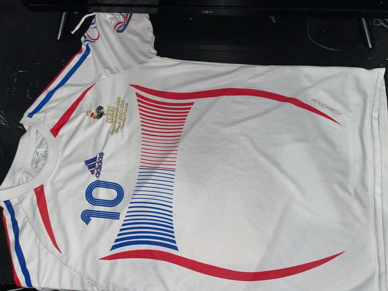 Camiseta Francia Mundial 2006 Zidane #10 | Talla S